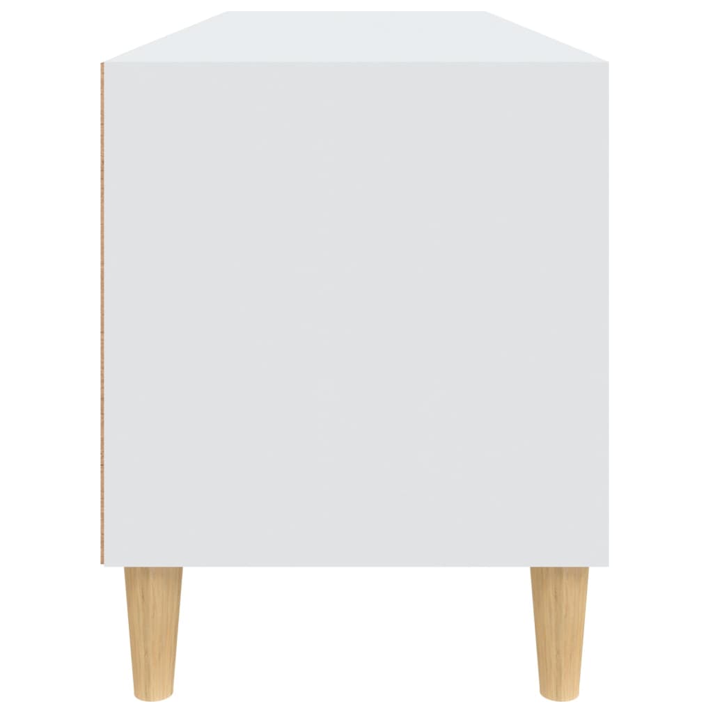 Mobile Porta TV-Mobile per TV-Credenza TV Bianco 100x34,5x44,5 cm in Legno Multistrato 535314
