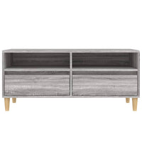 Mobile Porta TV Grigio Sonoma 100x34,5x44,5cm Legno Multistrato 831899