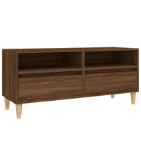 Mobile TV Rovere Marrone 100x34,5x44,5 cm in Legno Multistratocod mxl 128033