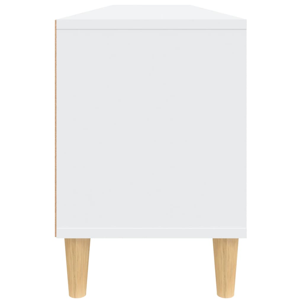 Mobile Porta TV Bianco 150x30x44,5 cm in Legno Multistrato 831909