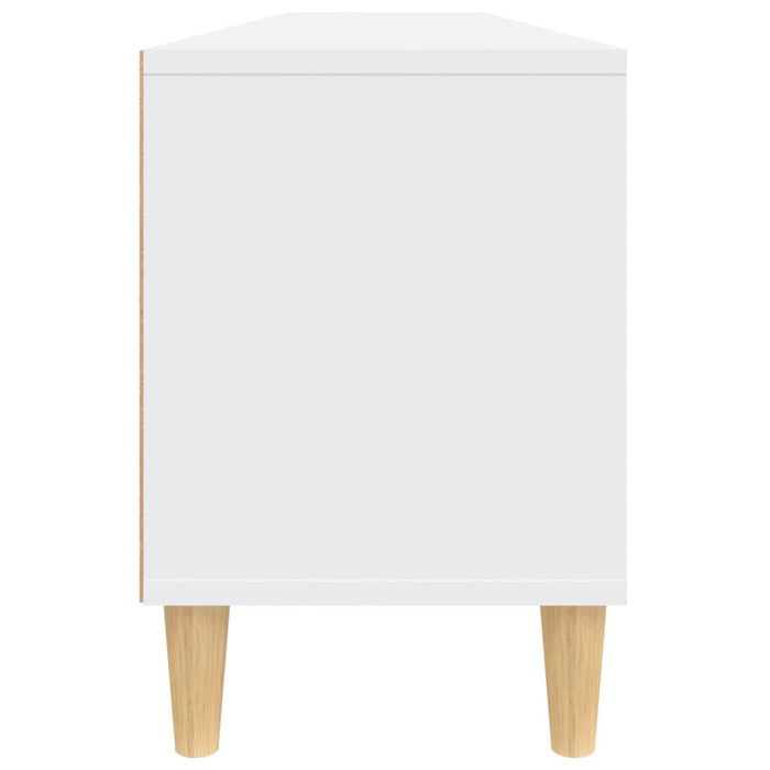 Mobile Porta TV Bianco 150x30x44,5 cm in Legno Multistrato 831909
