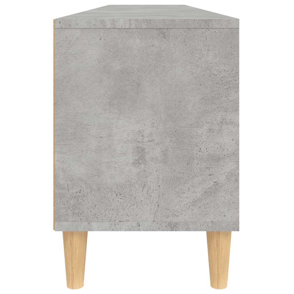 Mobile TV Grigio Cemento 150x30x44,5 cm Legno Multistrato 831913