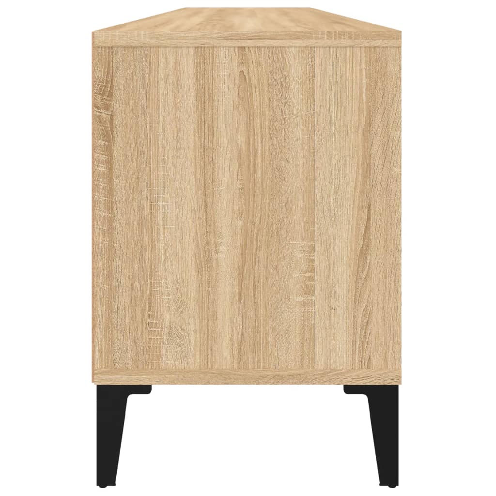 Mobile Porta TV Rovere Sonoma 150x30x44,5 cm Legno Multistrato 831920