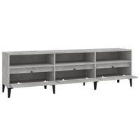 Mobile TV-Credenza TV-Console TV Grigio Cemento 150x30x44,5 cm Legno Multistrato 801085