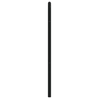 Testiera in Metallo Nero 75 cm 352604