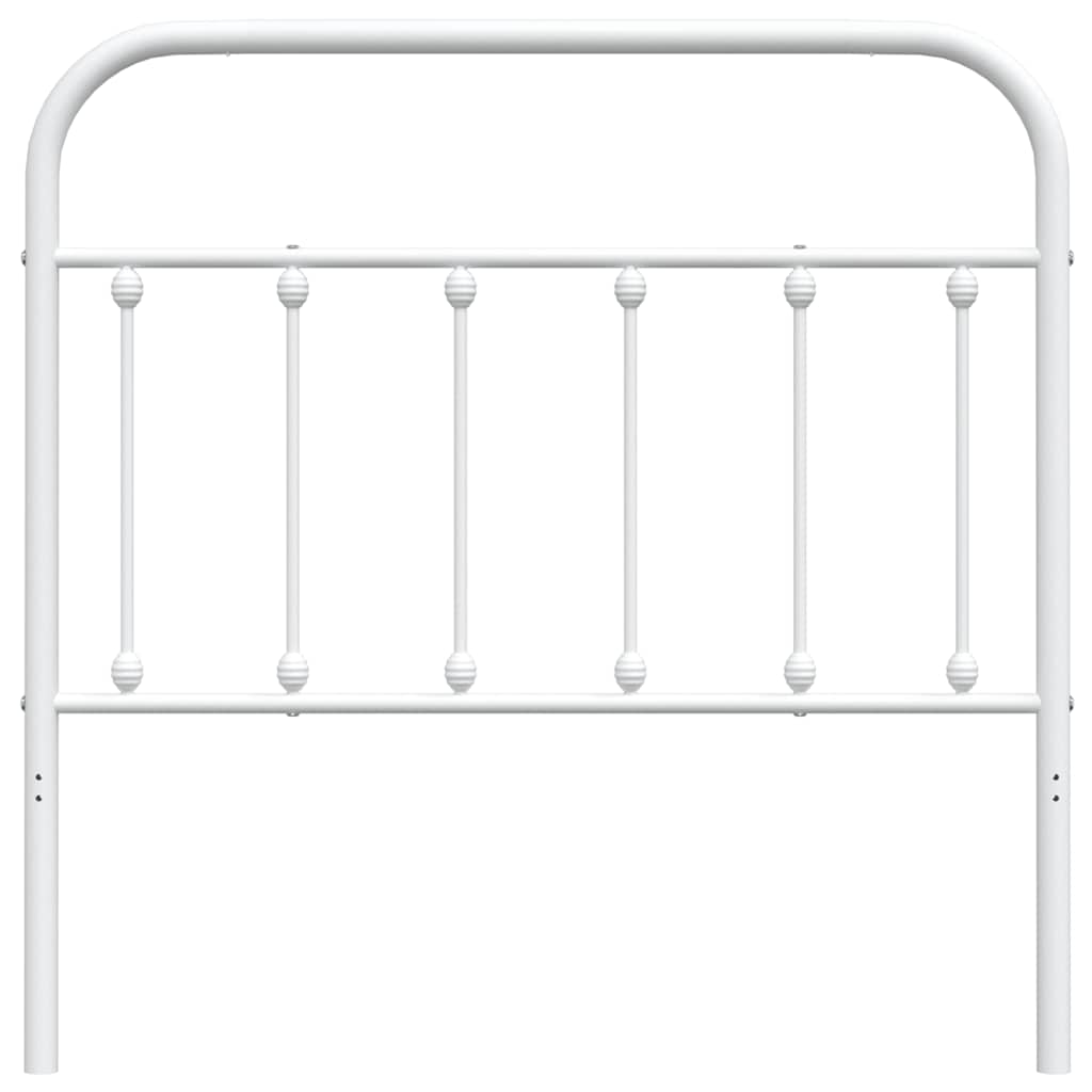 Testiera in Metallo Bianco 100 cm 352656