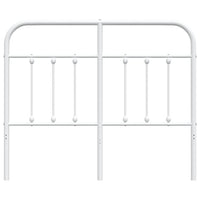 Testiera in Metallo Bianco 120 cm 352658