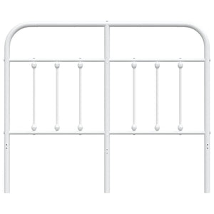 Testiera in Metallo Bianco 120 cm 352658