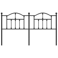 Testiera in Metallo Nero 160 cmcod mxl 81847