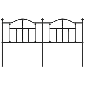 Testiera in Metallo Nero 160 cmcod mxl 81847