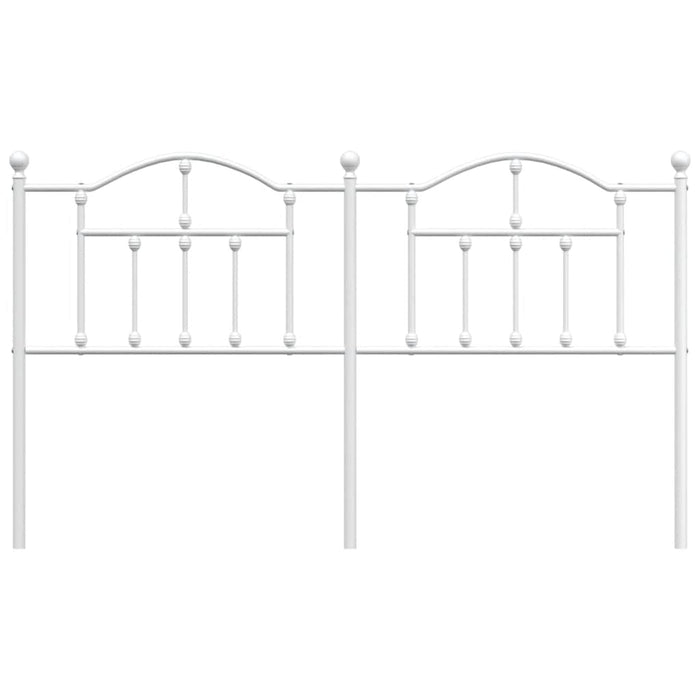 Testiera in Metallo Bianco 160 cm 353523