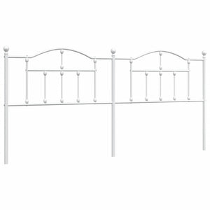 Testiera in Metallo-Testiera in Ferro-Testata Bianco 193 cm 769846