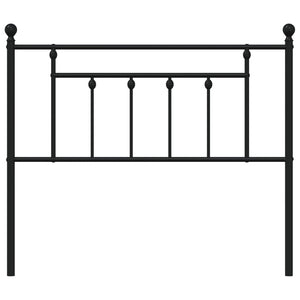 Testiera in Metallo Nero 107 cm 353567