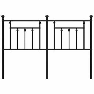 Testiera in Metallo Nero 150 cm 353571