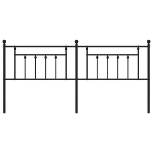 Testiera in Metallo Nero 200 cm 353575
