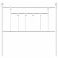 Testiera in Metallo Bianco 90 cm 353614