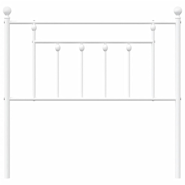 Testiera in Metallo Bianco 90 cm 353614