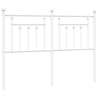 Testiera in Metallo Bianco 150 cm 353620