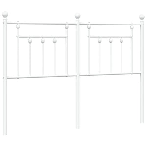 Testiera in Metallo Bianco 150 cm 353620