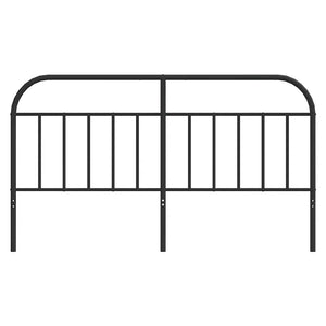 Testiera in Metallo Nero 180 cm 353671