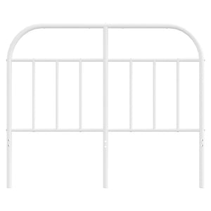 Testiera in Metallo Bianco 120 cm 353715