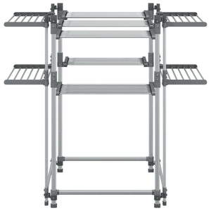 Stendibiancheria 107x107x120 cm in Alluminio