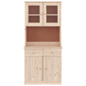 Credenza ALTA 77x35x165 cm in Legno Massello di Pino 3187773