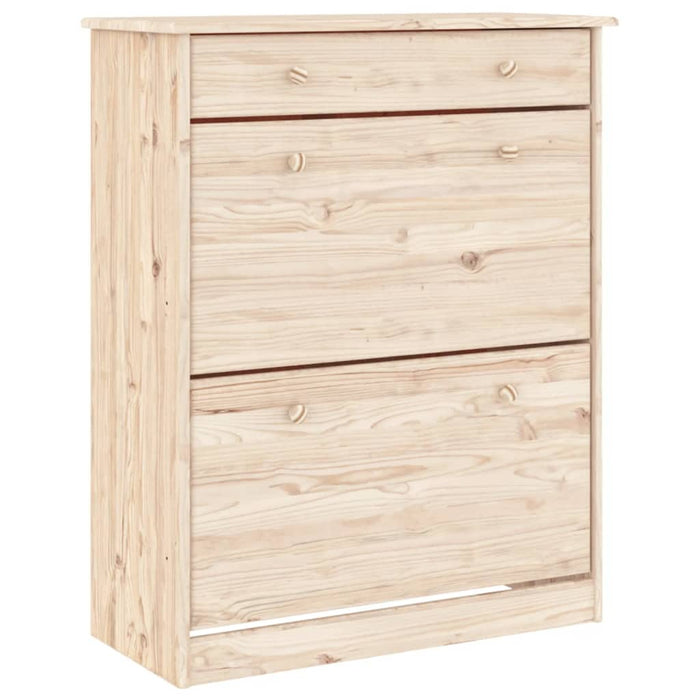 Credenza ALTA 77x35x188 cm in Legno Massello di Pino 3187777