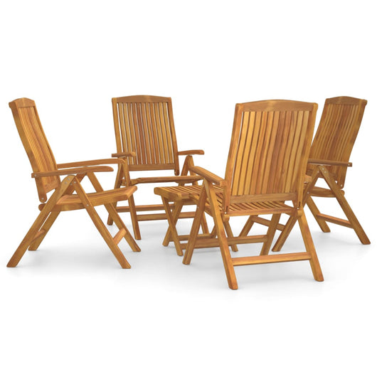 Set Salotto da Giardino 5 pz in Legno Massello di Teak 3187812