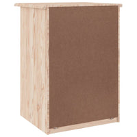 Comodino ALTA 41x35x55,5 cm in Legno Massello di Pino 353917