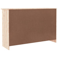 Cassettiera ALTA 112x35x73 cm in Legno Massello di Pino 353919