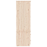 Armadio ALTA 90x55x170 cm in Legno Massello di Pino