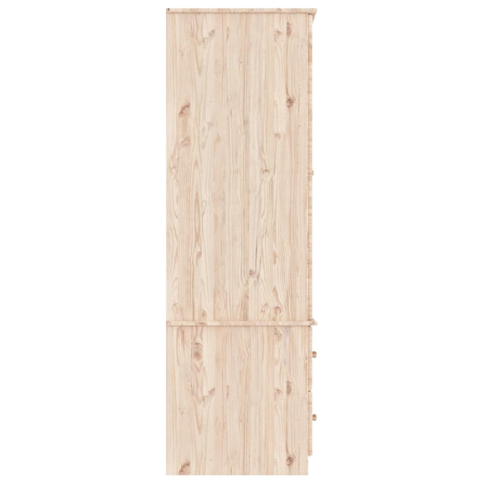 Armadio ALTA 90x55x170 cm in Legno Massello di Pino