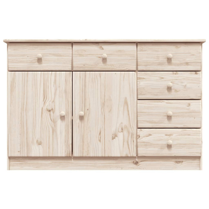 Credenza ALTA 112x35x73 cm in Legno Massello di Pino 353939