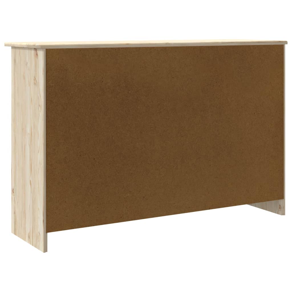 Credenza ALTA 112x35x73 cm in Legno Massello di Pino 353939