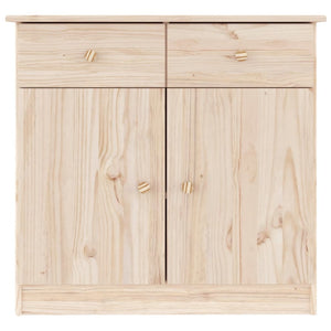 Credenza-Buffet-Armadio da cucina ALTA 77x35x73 cm in Legno Massello di Pino