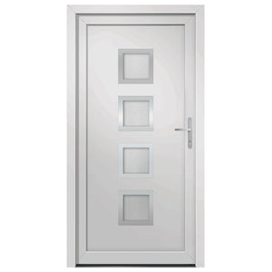 Porta Ingresso Bianca 98x208 cm in PVC 3187846
