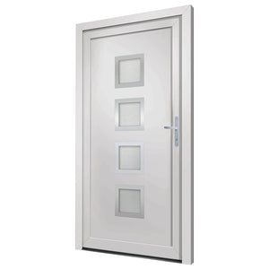 Porta Ingresso Bianca 98x208 cm in PVC 3187846
