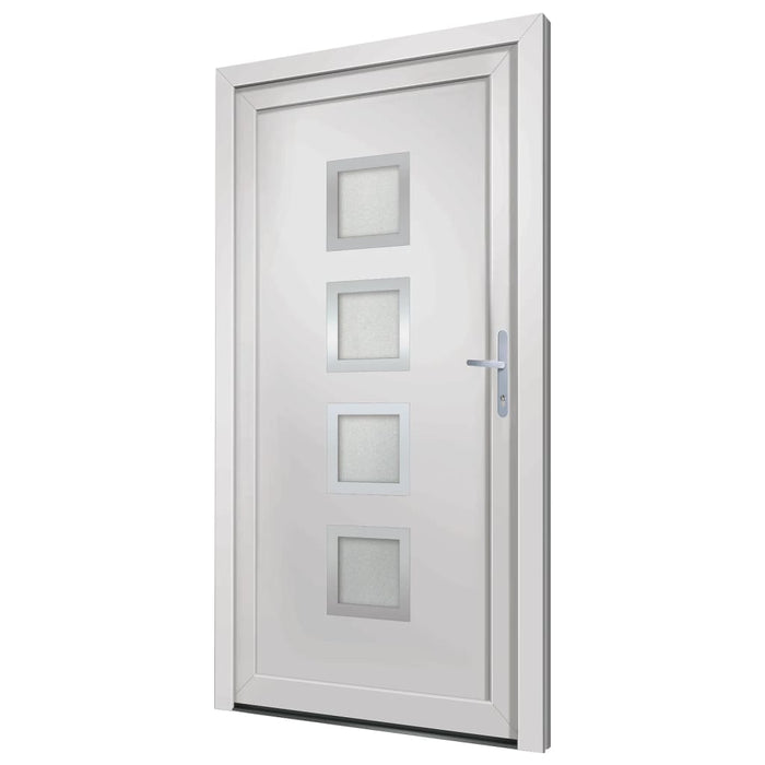 Porta Ingresso Bianca 98x208 cm in PVC 3187846