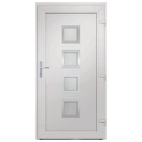 Porta Ingresso Bianca 98x208 cm in PVC 3187846
