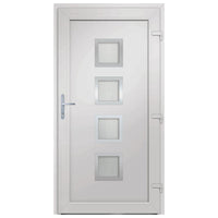 Porta Ingresso Antracite 88x200 cm in PVC 3187855