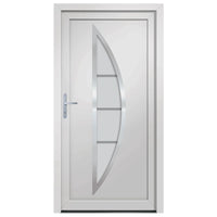 Porta Ingresso Bianca 98x190 cm in PVC 3187862