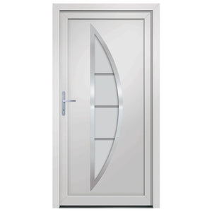 Porta Ingresso Bianca 98x190 cm in PVC 3187862