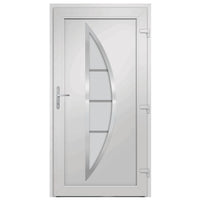 Porta Ingresso Bianca 98x200 cm in PVC 3187869