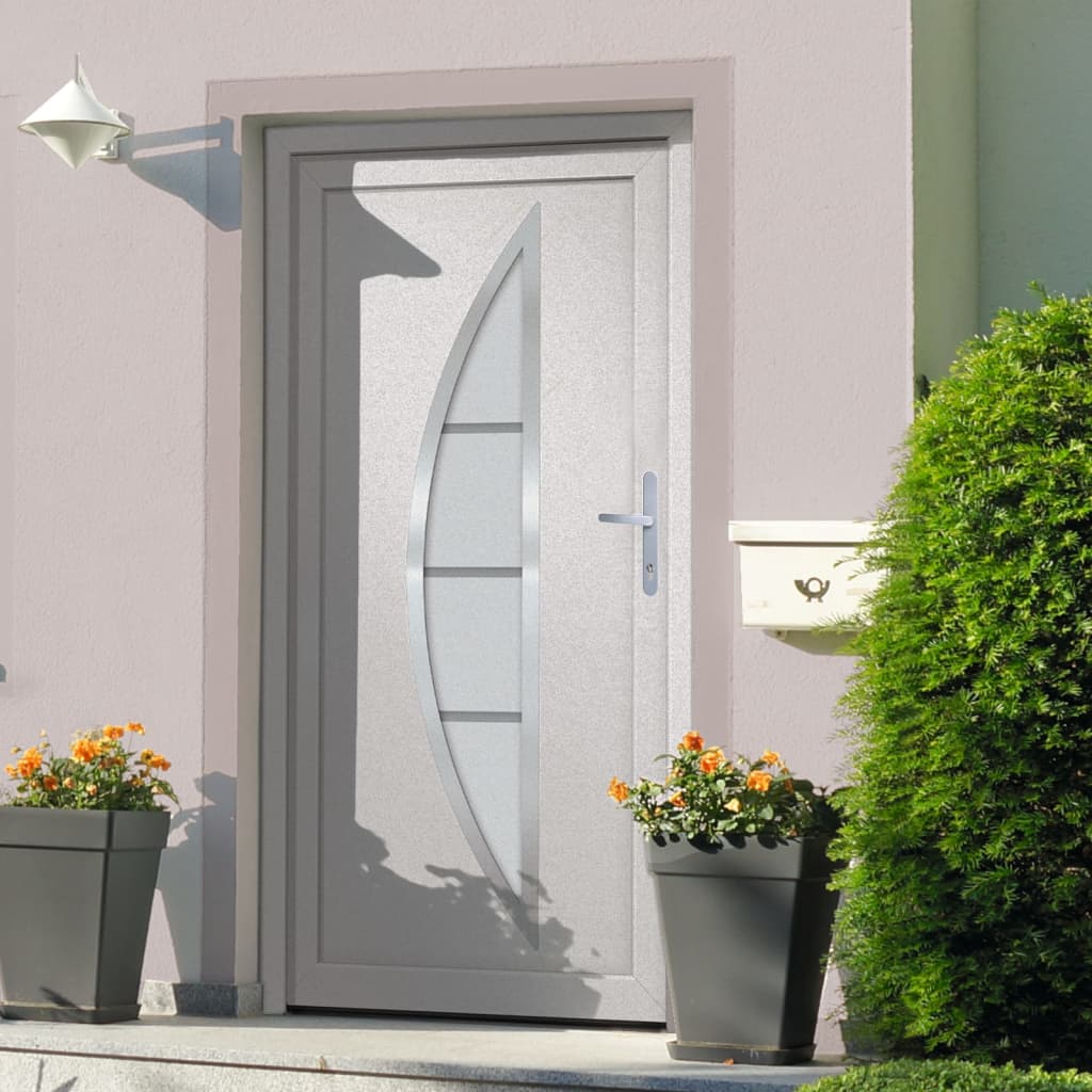 Porta Ingresso Bianca 98x208 cm in PVCcod mxl 93497
