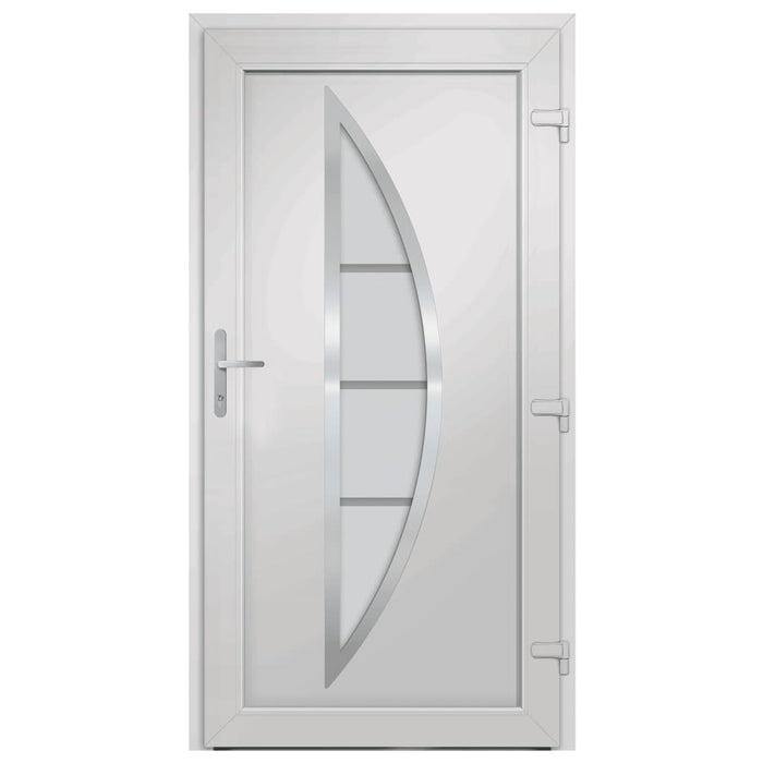 Porta Ingresso Antracite 98x190 cm in PVC 3187880