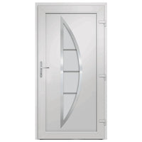 Porta Ingresso Antracite 108x208 cm in PVC 3187884