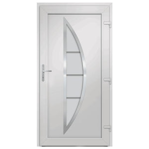 Porta Ingresso Antracite 108x208 cm in PVC 3187884