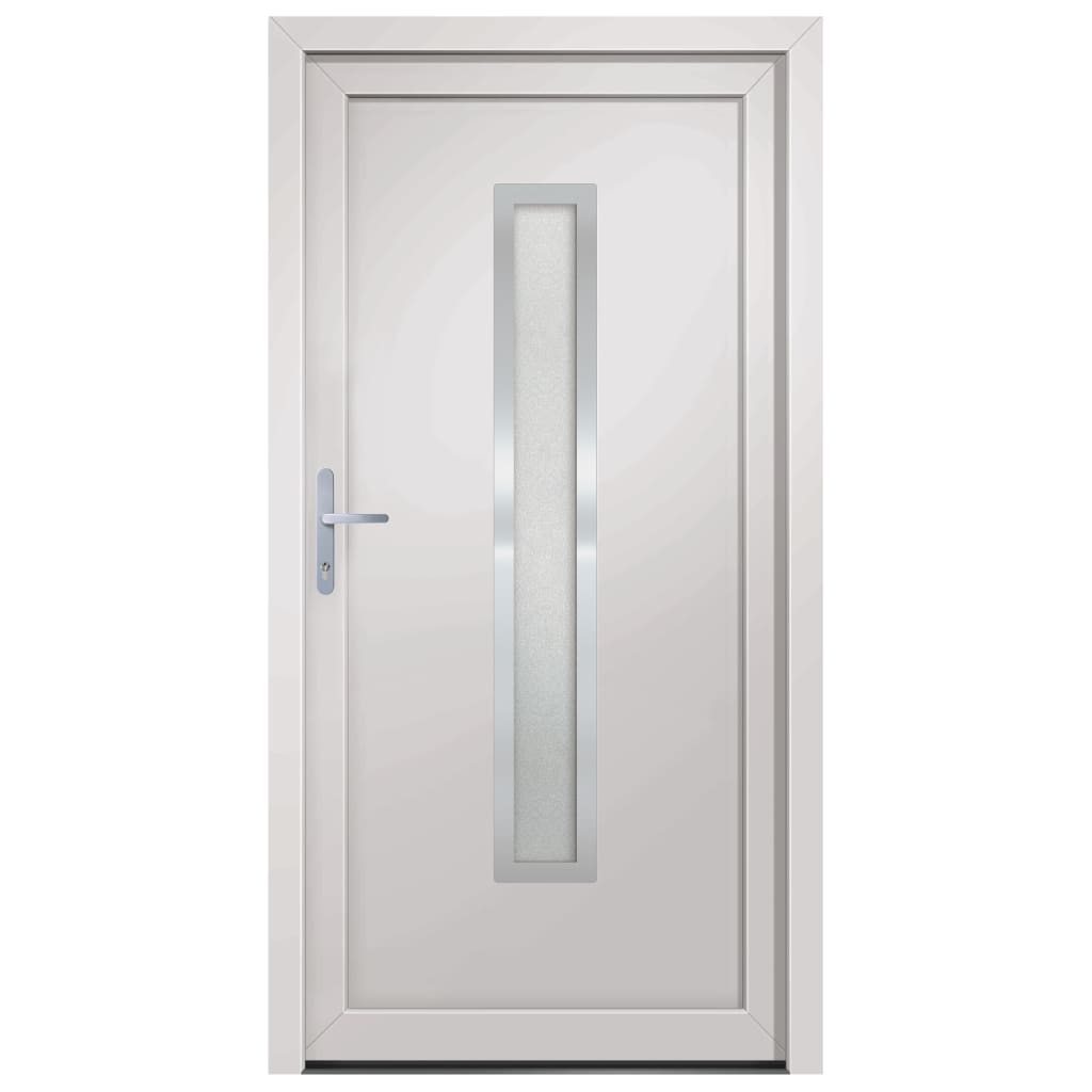 Porta Ingresso Bianca 88x200 cm in PVCcod mxl 93494