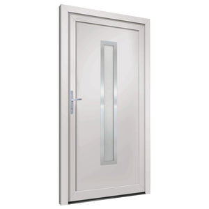 Porta Ingresso Bianca 98x208 cm in PVC 3187888
